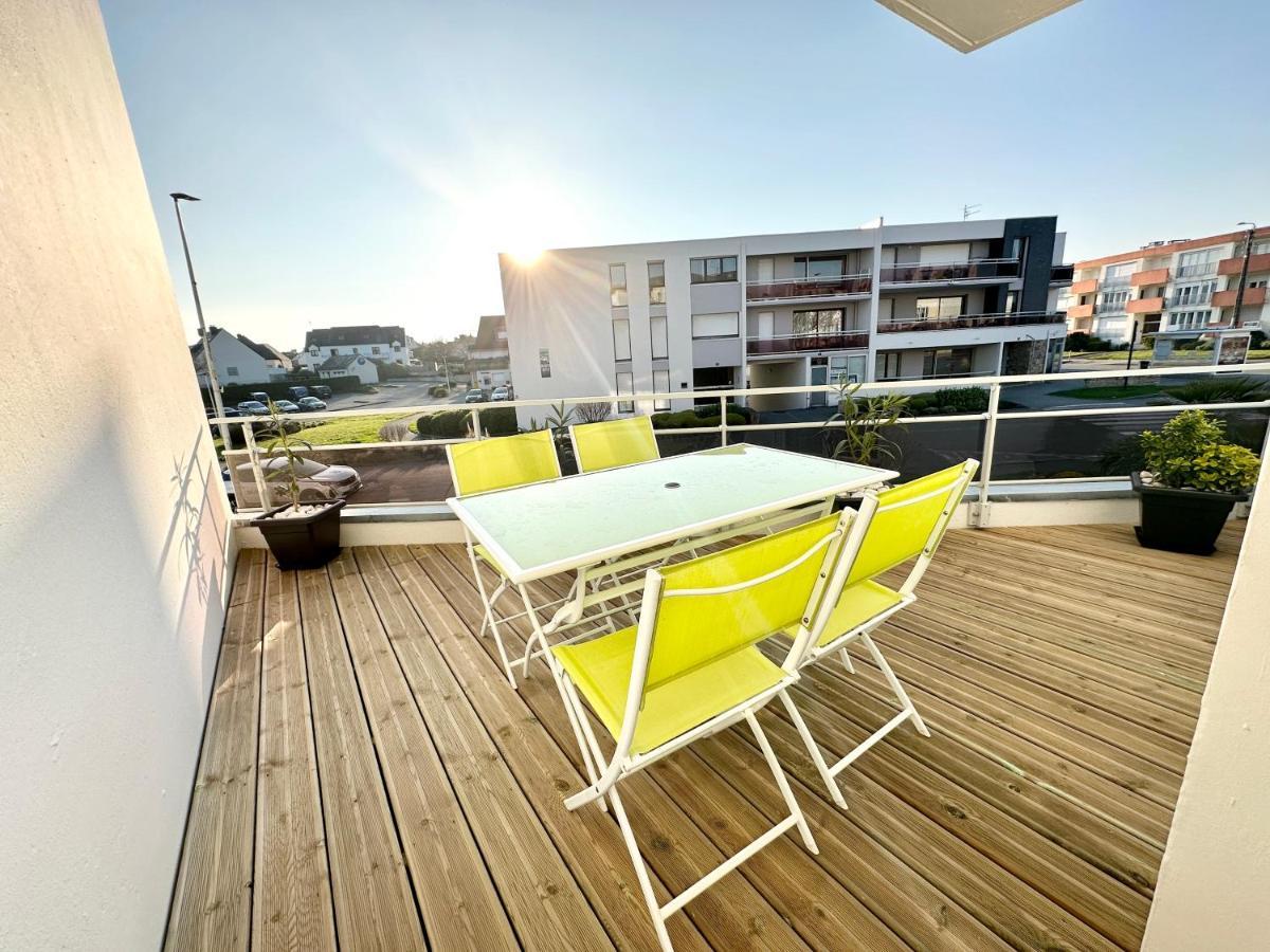 Lovely ! T2 Hyper Cocooning - Terrasse Lägenhet Larmor-Plage Exteriör bild